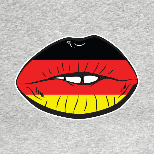 Germany Fan Lips  German Fan Flag Lips by atomguy
